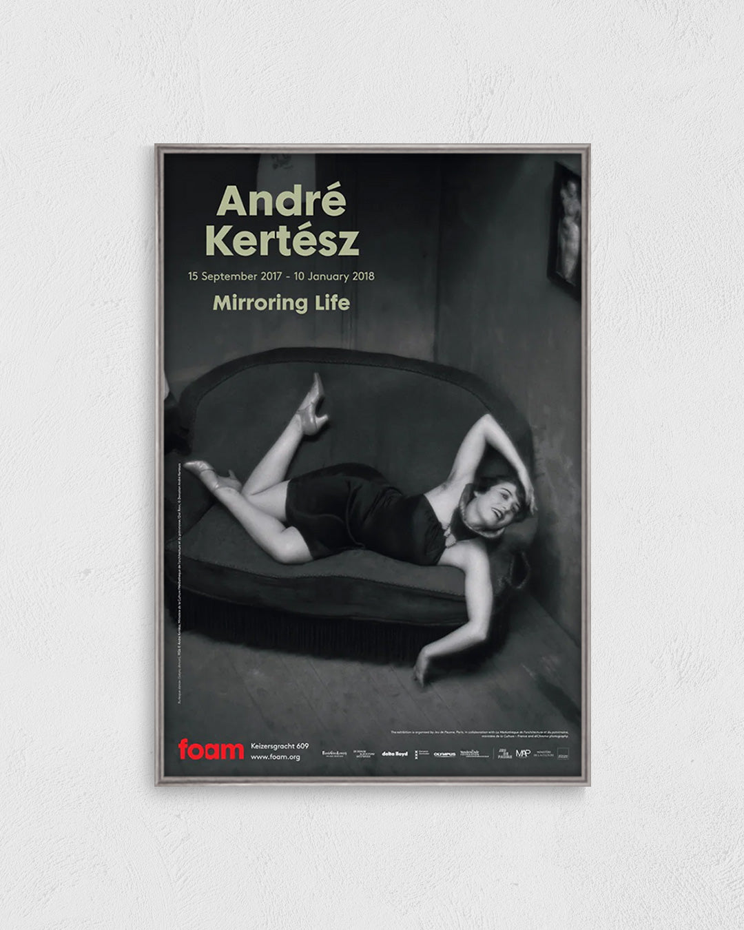 Mirroring Life Exhibition（Foam Amsterdam 2017）ポスター【André Kertész│アンドレ・ケルテス】