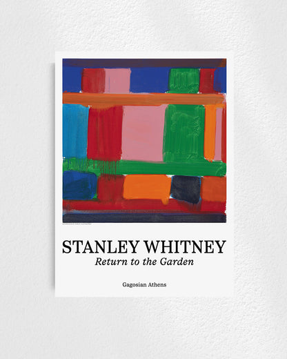 Roma 55,2025ポスター【Stanley Whitney│スタンリー・ホイットニー】（83.9×61）