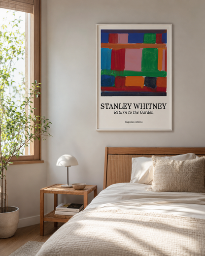 Roma 55,2025ポスター【Stanley Whitney│スタンリー・ホイットニー】（83.9×61）