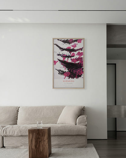 LEPANTO Exhibition Poster (Gagosian Gallery, 2002)ポスター【Cy Twombly│サイ・トゥオンブリー】（96.5×61）