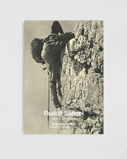 Gagosian Exhibition Poster, 2014ポスター【Rudolf Stingel│ルドルフ・スティンゲル】（99.1×70.5）