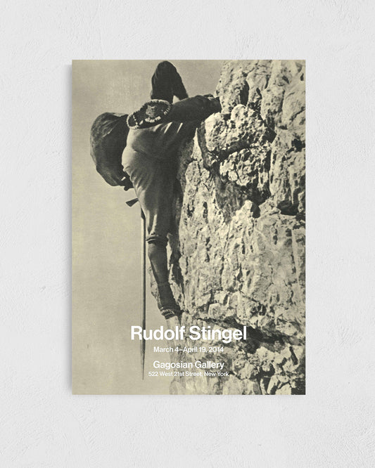 Gagosian Exhibition Poster, 2014ポスター【Rudolf Stingel│ルドルフ・スティンゲル】（99.1×70.5）