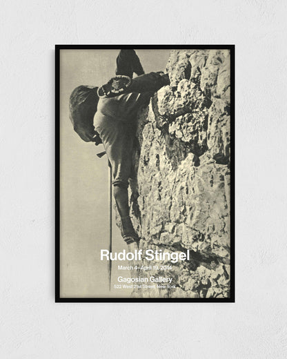 Gagosian Exhibition Poster, 2014ポスター【Rudolf Stingel│ルドルフ・スティンゲル】（99.1×70.5）