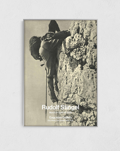 Gagosian Exhibition Poster, 2014ポスター【Rudolf Stingel│ルドルフ・スティンゲル】（99.1×70.5）