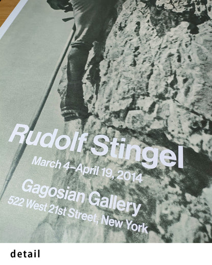 Gagosian Exhibition Poster, 2014ポスター【Rudolf Stingel│ルドルフ・スティンゲル】（99.1×70.5）