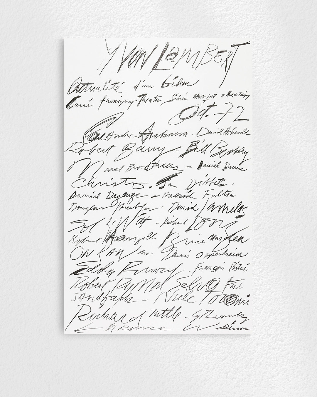 Cy Twombly（サイ・トゥオンブリー）の人気アートポスター – goodstock