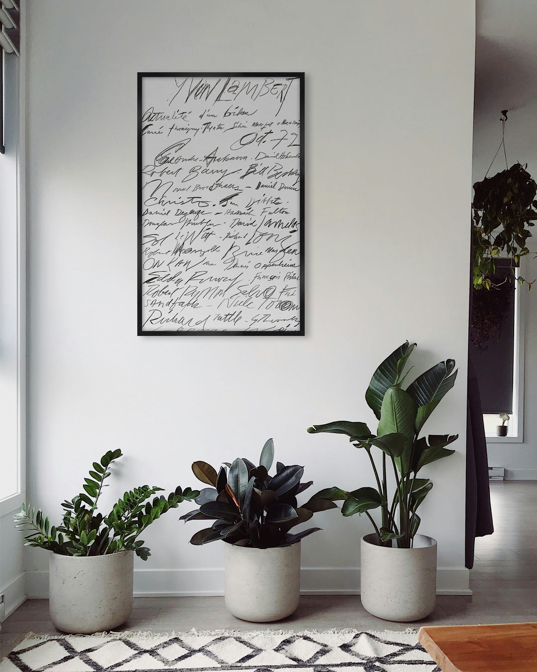 Actualité d'un bilan Exhibition Poster (Yvon Lambert, 1972