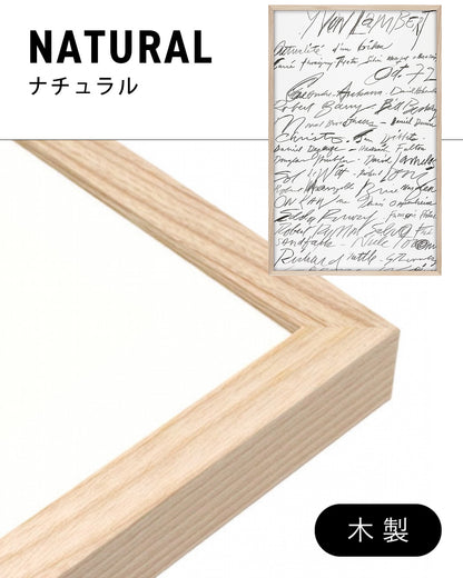 Actualité d’un bilan Exhibition Poster (Yvon Lambert, 1972)ポスター【Cy Twombly│サイ・トゥオンブリー】（89.7×57.6）