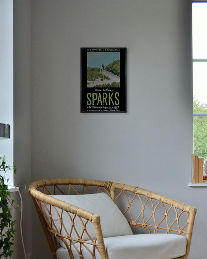 SPARKS Exhibition Poster (Yvon Lambert, 2024)ポスター【Jean Jullien│ジャン・ジュリアン】（46×33）