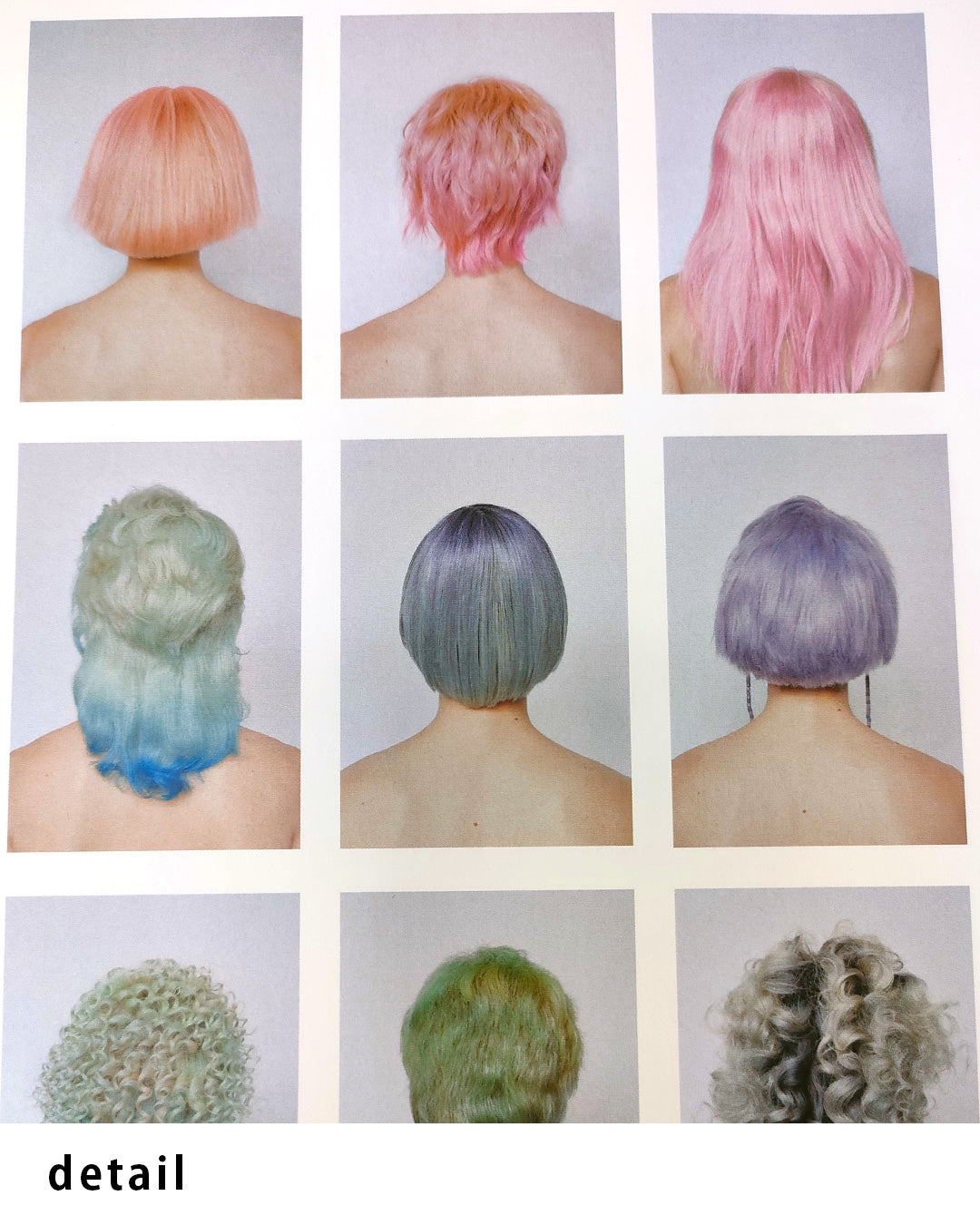 PERSONAS 111(Pastel Color Back Shots)ポスター【Tomihiro Kono│河野富広】（64cm×44cm）