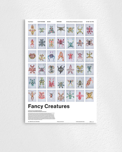Fancy Creatures(The Art of Wig Making 2020–2023)ポスター【Tomihiro Kono│河野富広】（64cm×44cm）