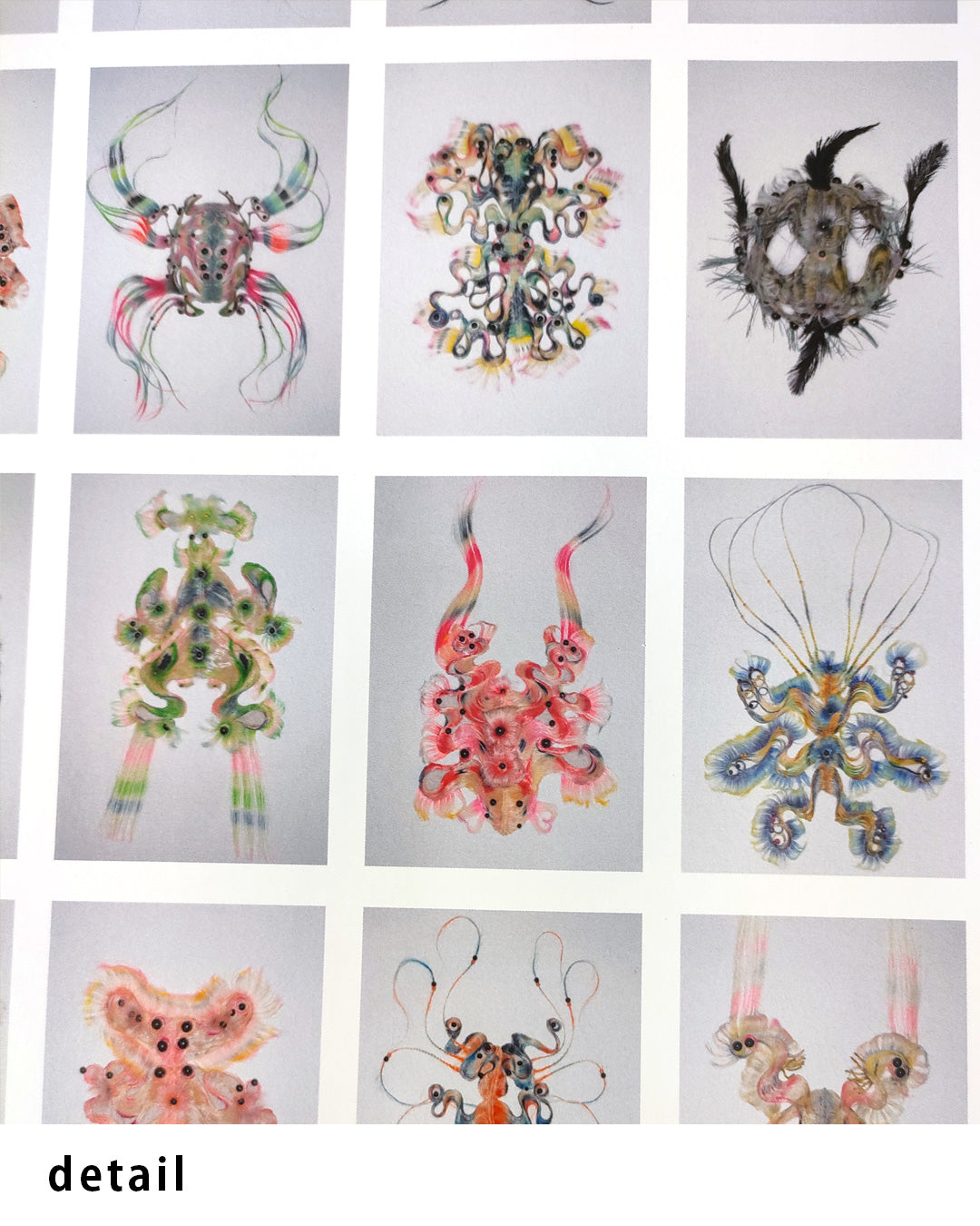 Fancy Creatures(The Art of Wig Making 2020–2023)ポスター【Tomihiro Kono│河野富広】（64cm×44cm）