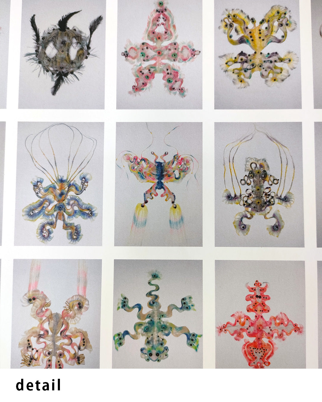 Fancy Creatures(The Art of Wig Making 2020–2023)ポスター【Tomihiro Kono│河野富広】（64cm×44cm）