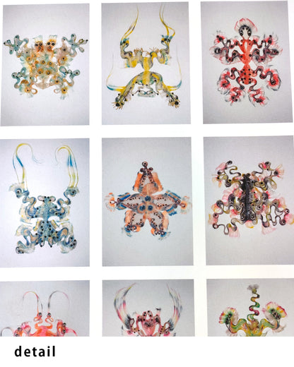 Fancy Creatures(The Art of Wig Making 2020–2023)ポスター【Tomihiro Kono│河野富広】（64cm×44cm）