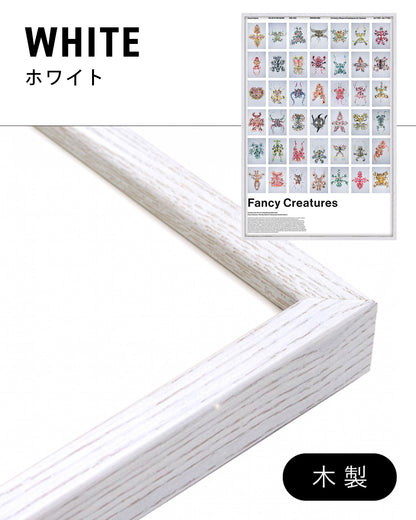 Fancy Creatures(The Art of Wig Making 2020–2023)ポスター【Tomihiro Kono│河野富広】（64cm×44cm）