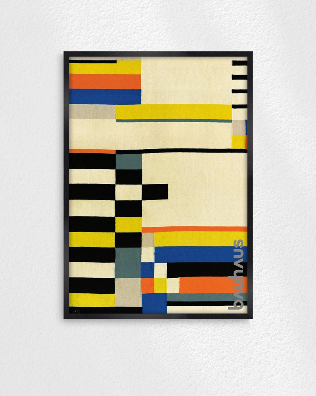 Bauhaus-Archiv(bauhaus textiles)ポスター【Bauhaus│バウハウス】【Ruth Hollós-Consemüller│ルース・ホロス・コンスムミュラー】（84cm×60cm）