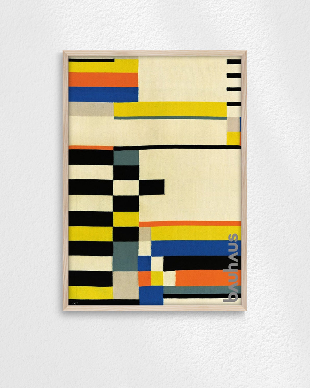 Bauhaus-Archiv(bauhaus textiles)ポスター【Bauhaus│バウハウス】【Ruth Hollós-Consemüller│ルース・ホロス・コンスムミュラー】（84cm×60cm）
