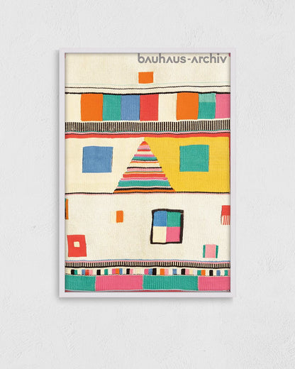Gobelin von max peiffer watenphul 1921ポスター【Bauhaus│バウハウス】【Max Peiffer Watenphul│マックス・パイファー・ヴァンテンプール】（84cm×60cm）