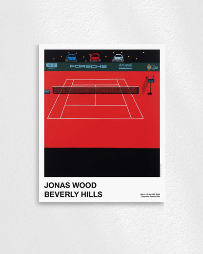 Porsche Tennis Grand Prix (2025)ポスター【Jonas Wood│ジョナス・ウッド】（76.2×61）