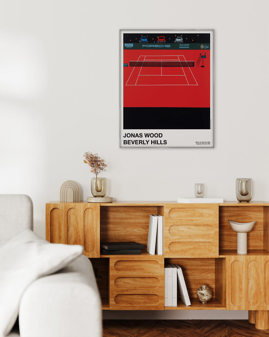 Porsche Tennis Grand Prix (2025)ポスター【Jonas Wood│ジョナス・ウッド】（76.2×61）