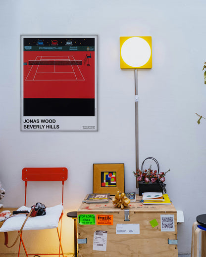 Porsche Tennis Grand Prix (2025)ポスター【Jonas Wood│ジョナス・ウッド】（76.2×61）