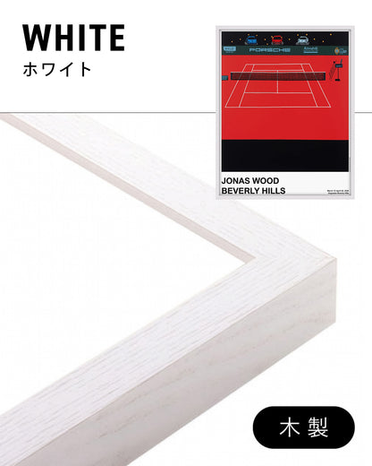 Porsche Tennis Grand Prix (2025)ポスター【Jonas Wood│ジョナス・ウッド】（76.2×61）