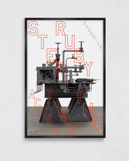 TABLE (DOUBLE LAST SUPPER)ポスター【Sterling Rub│スターリング・ルビー】（91.4×61）