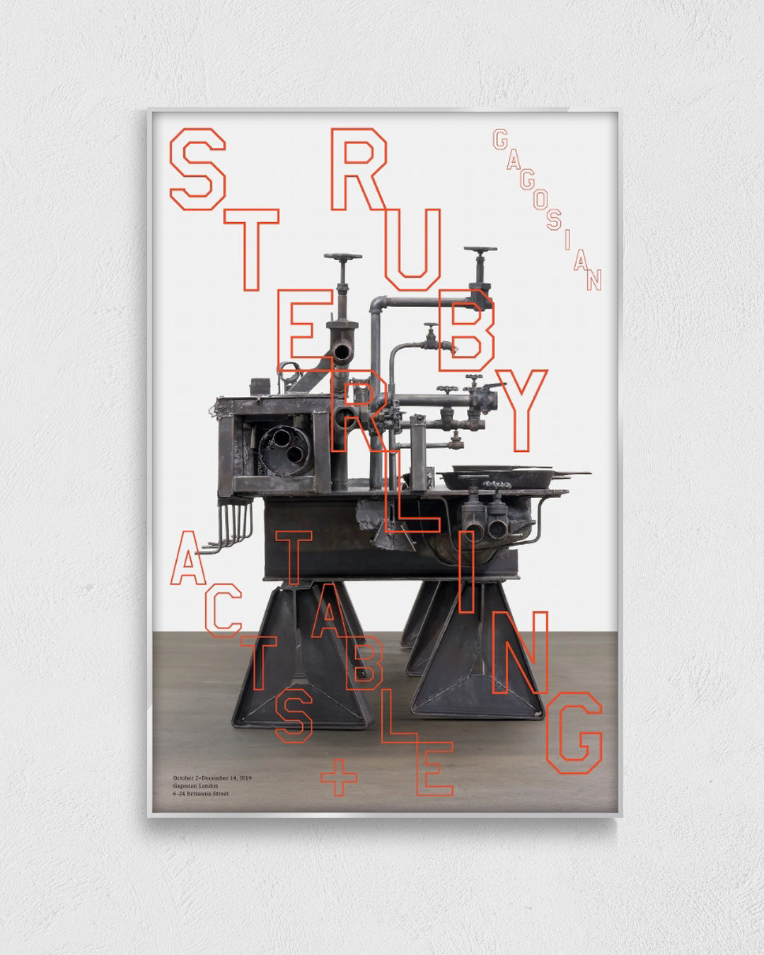 TABLE (DOUBLE LAST SUPPER)ポスター【Sterling Rub│スターリング・ルビー】（91.4×61）