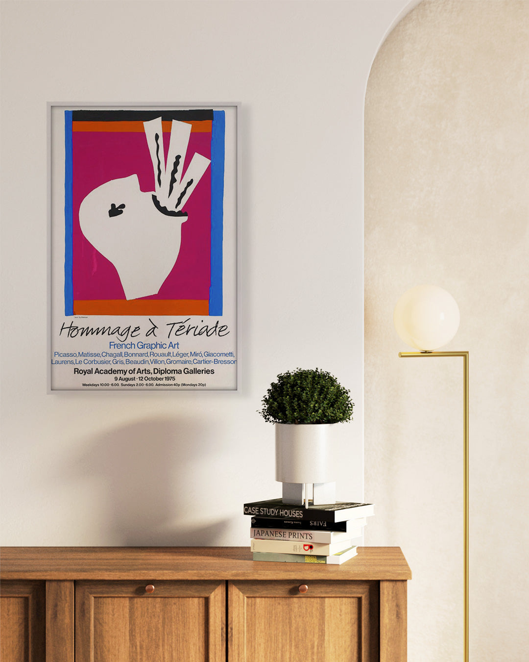 L’Avaleur de sabres Exhibition Posterポスター【Henri Matiss│アンリ・マティス】（76.1×50.9）