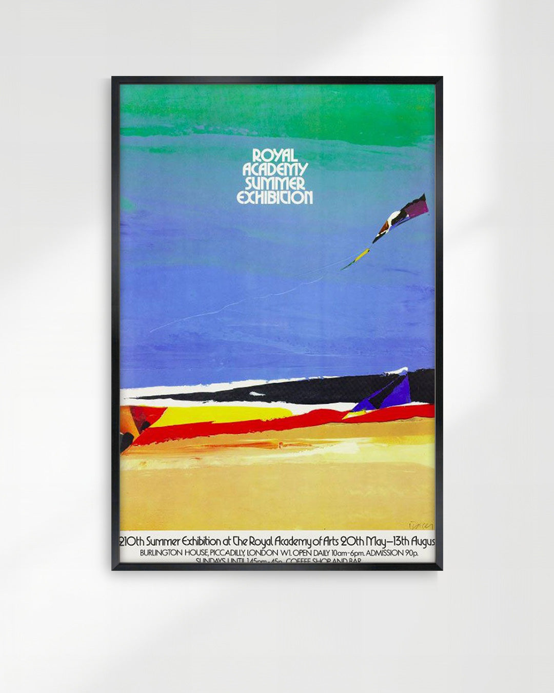 210th Royal Academy Summer Exhibition Poster (1978)ポスター【Donald Hamilton Fraser│ドナルド・ハミルトン・フレーザー】（76.1×50.8）