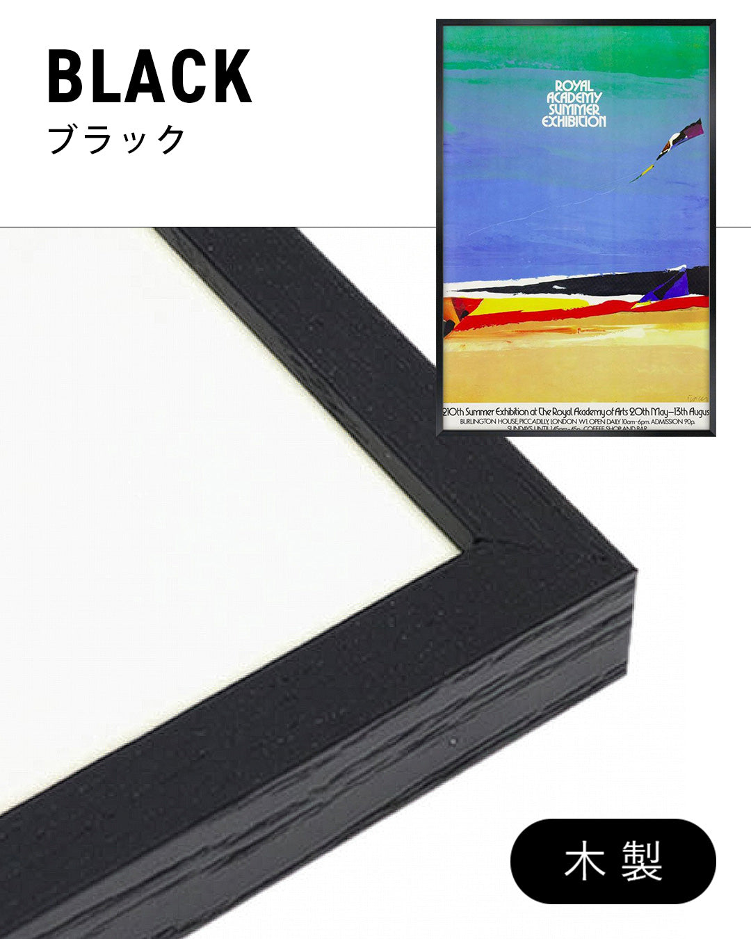 210th Royal Academy Summer Exhibition Poster (1978)ポスター【Donald Hamilton Fraser│ドナルド・ハミルトン・フレーザー】（76.1×50.8）