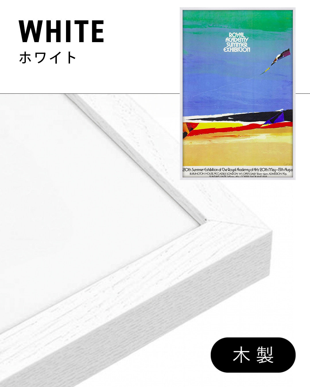 210th Royal Academy Summer Exhibition Poster (1978)ポスター【Donald Hamilton Fraser│ドナルド・ハミルトン・フレーザー】（76.1×50.8）