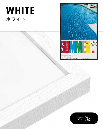 Royal Academy Summer Exhibition Poster 2005 — Pools (detail)ポスター【Ed Ruscha│エド・ルシェ】（76.1×50.9）