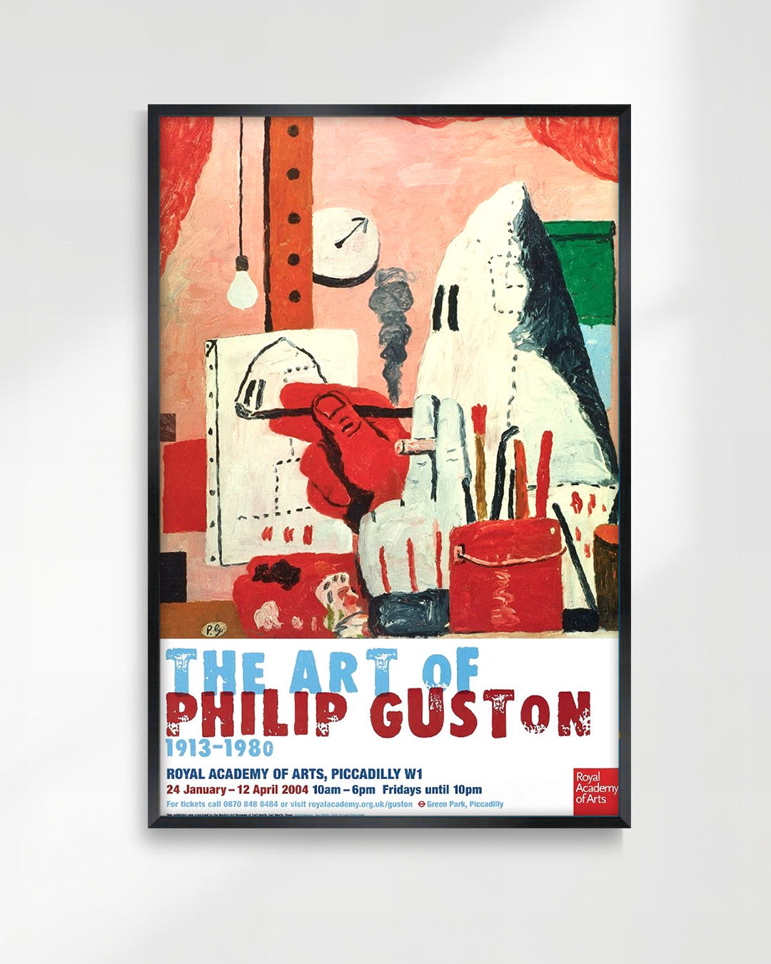 The Studio 2004ポスター【Philip Guston│フィリップ・ガストン