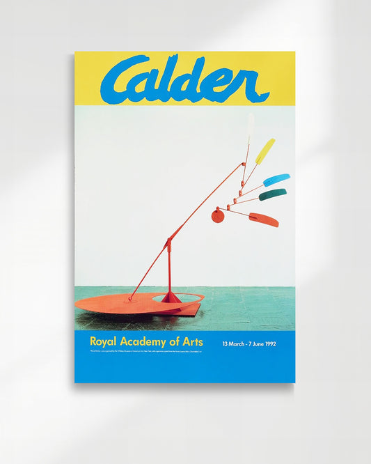 Indian Feathers Exhibition Poster 1992ポスター【Alexander Calder│アレクサンダー・カルダー】（76.1×50.8）