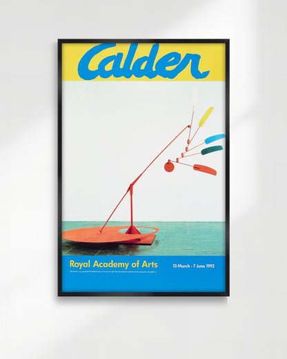 Indian Feathers Exhibition Poster 1992ポスター【Alexander Calder│アレクサンダー・カルダー】（76.1×50.8）