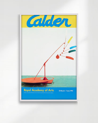 Indian Feathers Exhibition Poster 1992ポスター【Alexander Calder│アレクサンダー・カルダー】（76.1×50.8）