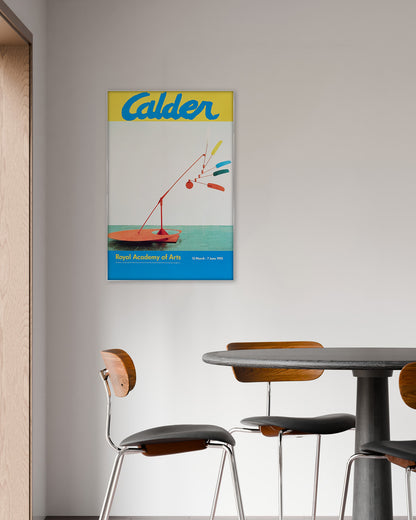 Indian Feathers Exhibition Poster 1992ポスター【Alexander Calder│アレクサンダー・カルダー】（76.1×50.8）