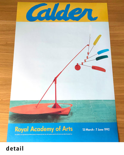 Indian Feathers Exhibition Poster 1992ポスター【Alexander Calder│アレクサンダー・カルダー】（76.1×50.8）