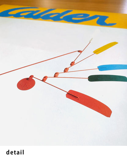 Indian Feathers Exhibition Poster 1992ポスター【Alexander Calder│アレクサンダー・カルダー】（76.1×50.8）