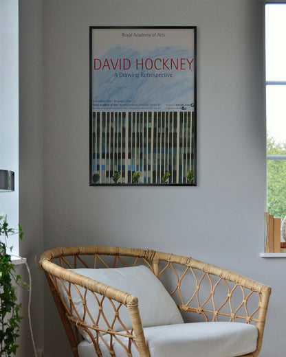 Bank Building, Los Angelesポスター【David Hockney│デヴィッド・ホックニー】（76×50.7）
