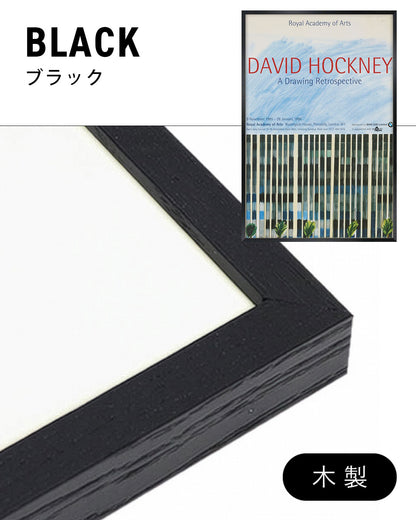 Bank Building, Los Angelesポスター【David Hockney│デヴィッド・ホックニー】（76×50.7）