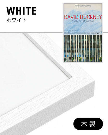 Bank Building, Los Angelesポスター【David Hockney│デヴィッド・ホックニー】（76×50.7）