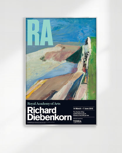 Seawallポスター【Richard Diebenkorn│リチャード・ディーベンコーン】（76.1×50.7）