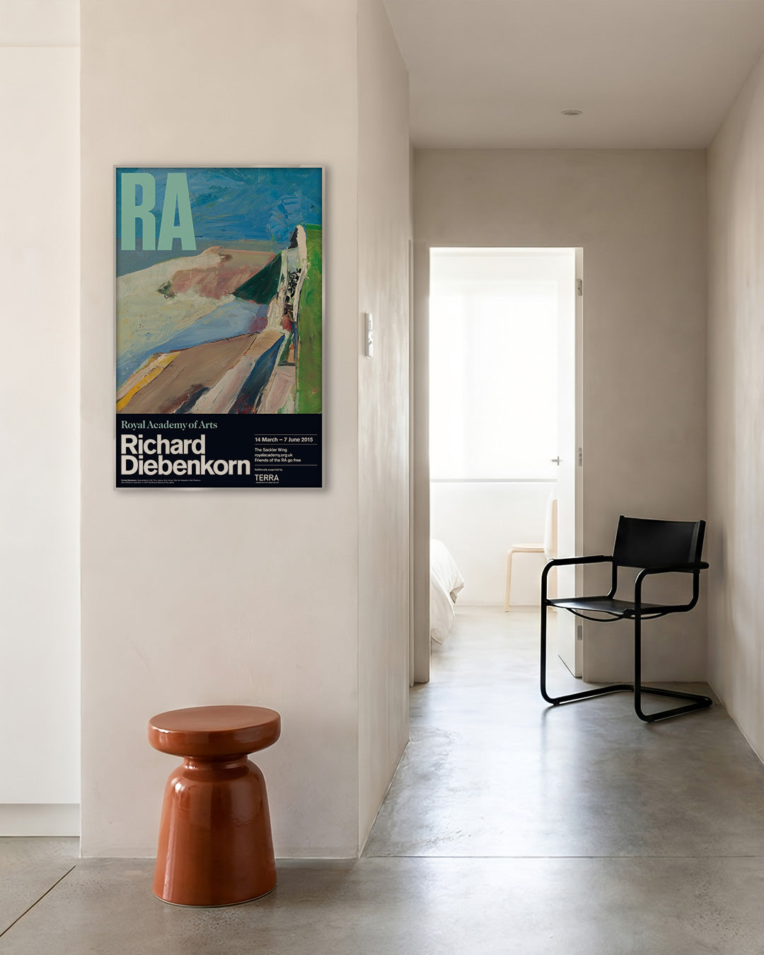 Seawallポスター【Richard Diebenkorn│リチャード・ディーベンコーン】（76.1×50.7）