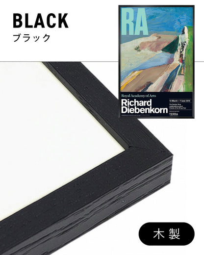 Seawallポスター【Richard Diebenkorn│リチャード・ディーベンコーン】（76.1×50.7）