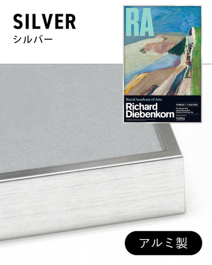 Seawallポスター【Richard Diebenkorn│リチャード・ディーベンコーン】（76.1×50.7）