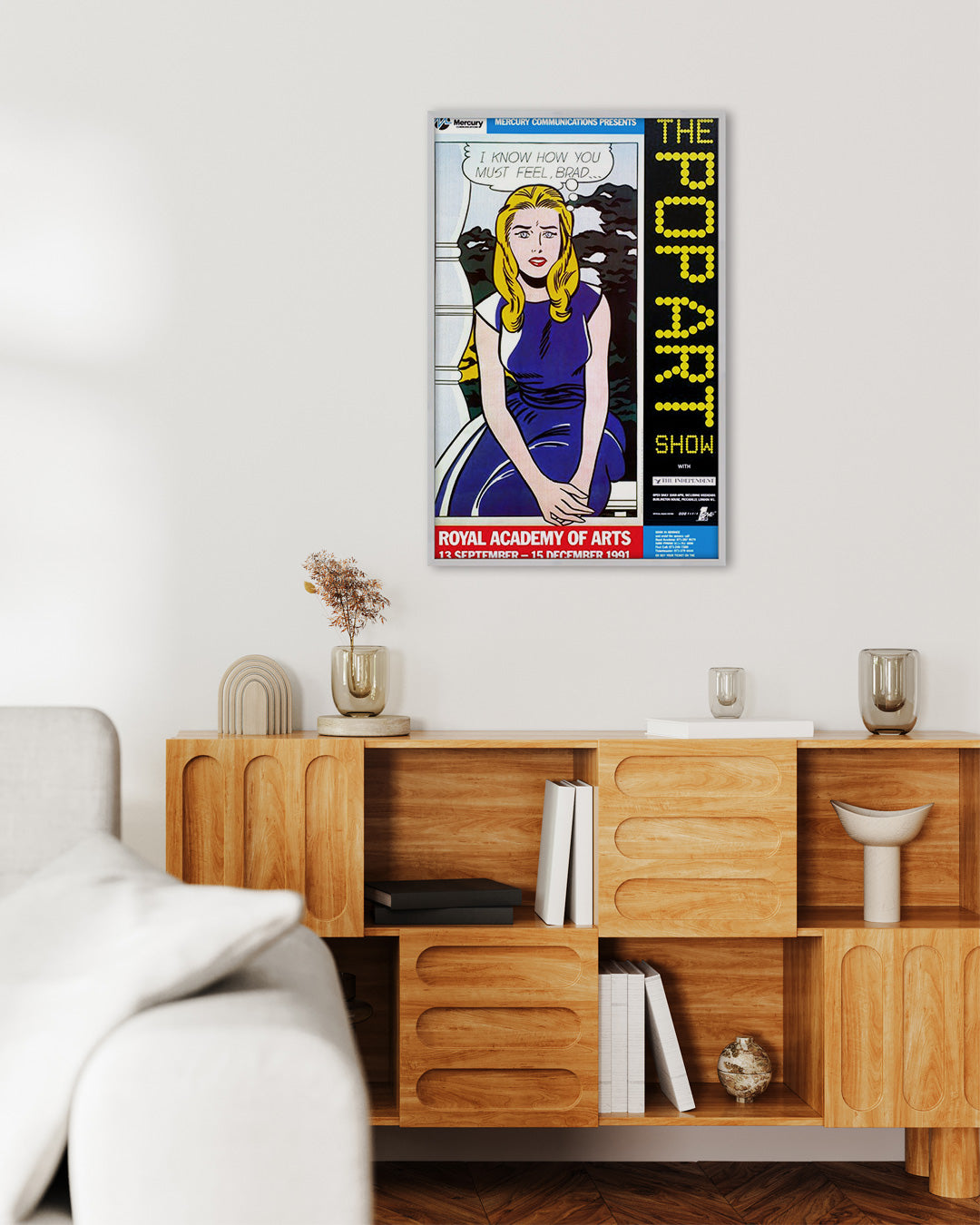 I Know How You Must Feel, Brad…ポスター【Roy Lichtenstein│ロイ