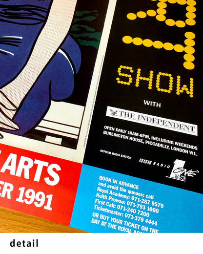 I Know How You Must Feel, Brad…ポスター【Roy Lichtenstein│ロイ・リキテンスタイン】（76.2×50.8）