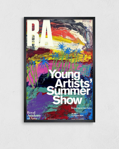 Cornflowers (detail) — Young Artists’ Summer Show 2024 Mini Posterポスター【Maximus│マクシムス】（38.1×25.4）